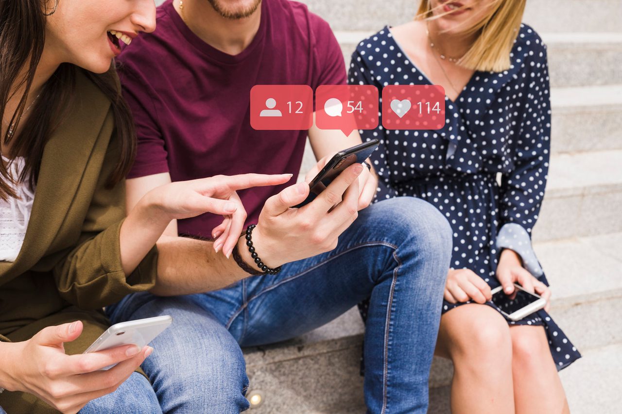 An influencer featured in a branded Instagram Stories ad