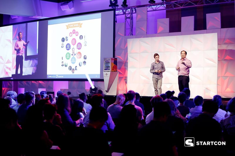 Logan Young and Dennis Yu Speaking